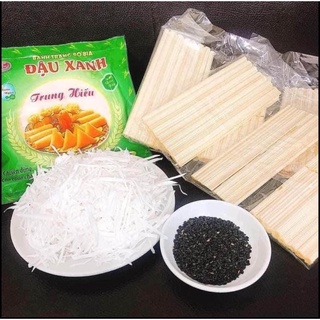 Set bò bía ngọt tự cuốn 30 cuốn - kèm gấp đôi dừa