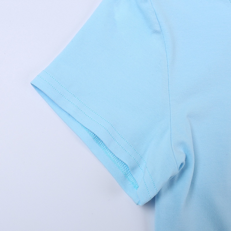 Áo Thun Nữ Ngắn Tay Cổ Tròn In Hình Chân Dung Thời Trang