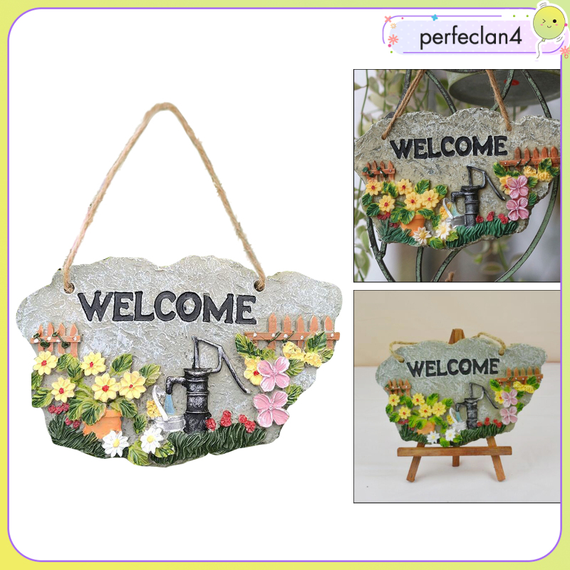 Biển Welcome treo cửa trang trí tuyệt đẹp