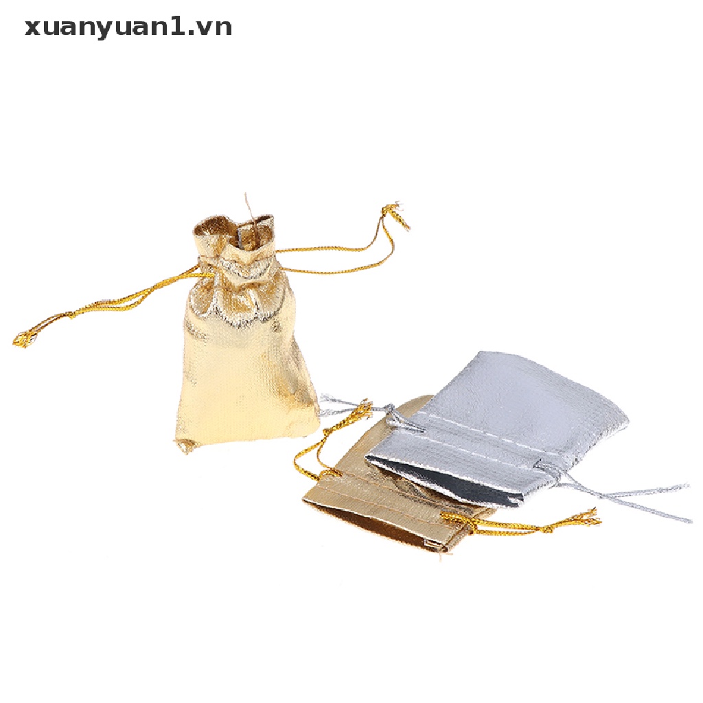 Set 25 / 50 Túi Dây Rút Đựng Kẹo / Trang Sức Tiện Dụng