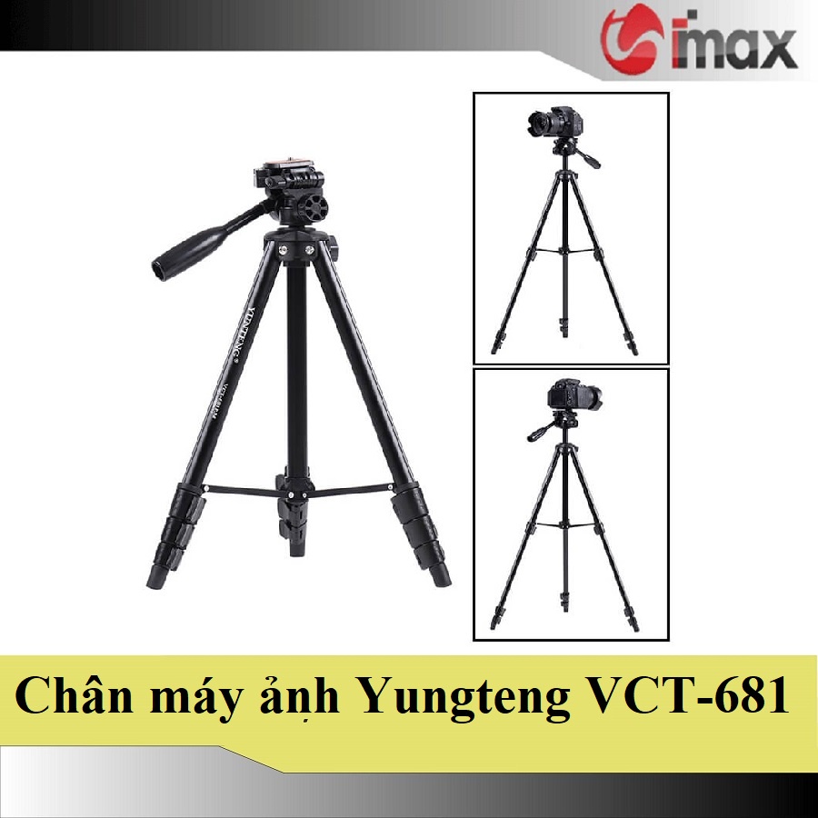 Chân máy ảnh Tripod Yunteng VCT-681