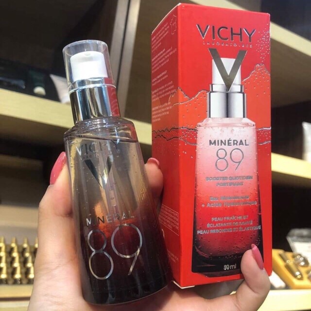 TINH CHẤT KHOÁNG CÔ ĐẶC VICHY MINERAL 89 MÀU ĐỎ (PHIÊN BẢN GIỚI HẠN) 50ML