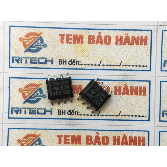 [Combo 10 chiếc] 78L05A IC Nguồn SOP-8 5V