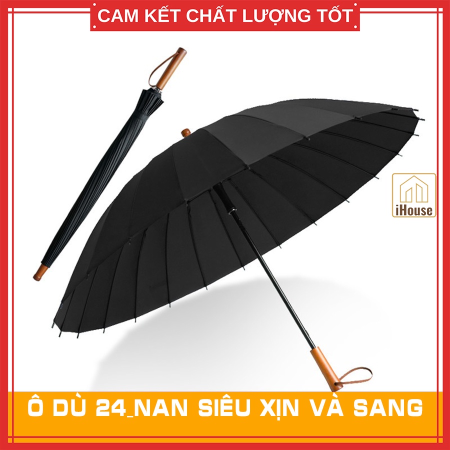 dù che mưa, Ô che nắng 24 nan kép cao cấp - dù UV hàng đẹp loại tốt, siêu chắc chắn, bền bỉ, chịu nắng gió mưa cực tốt