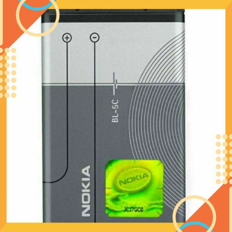 PIN NOKIA⚡FREESHIP⚡PIN NOKIA BL-5C DÀNH CHO NOKIA 1280 1200 1110 TIỆN DỤNG