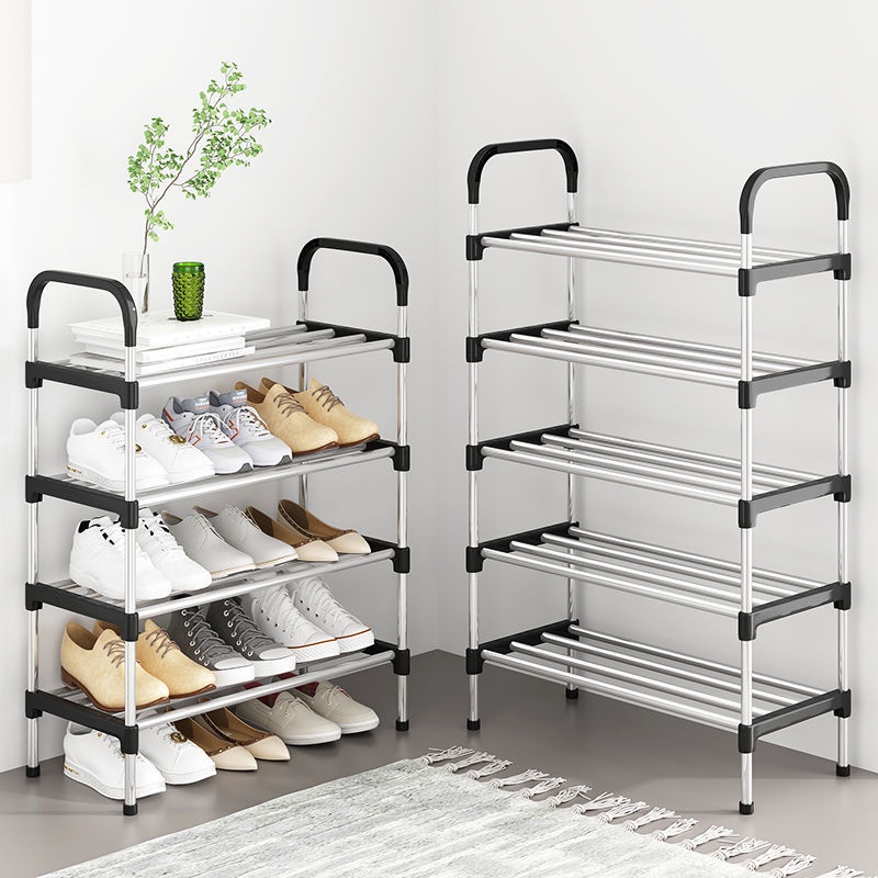 [HÀNG CÓ SẴN ⚡] Kệ Để Giày Dép 5 Tầng Lắp Ghép Thông Minh Bằng Nhựa Và Inox 88233 ĐỨC TÀI