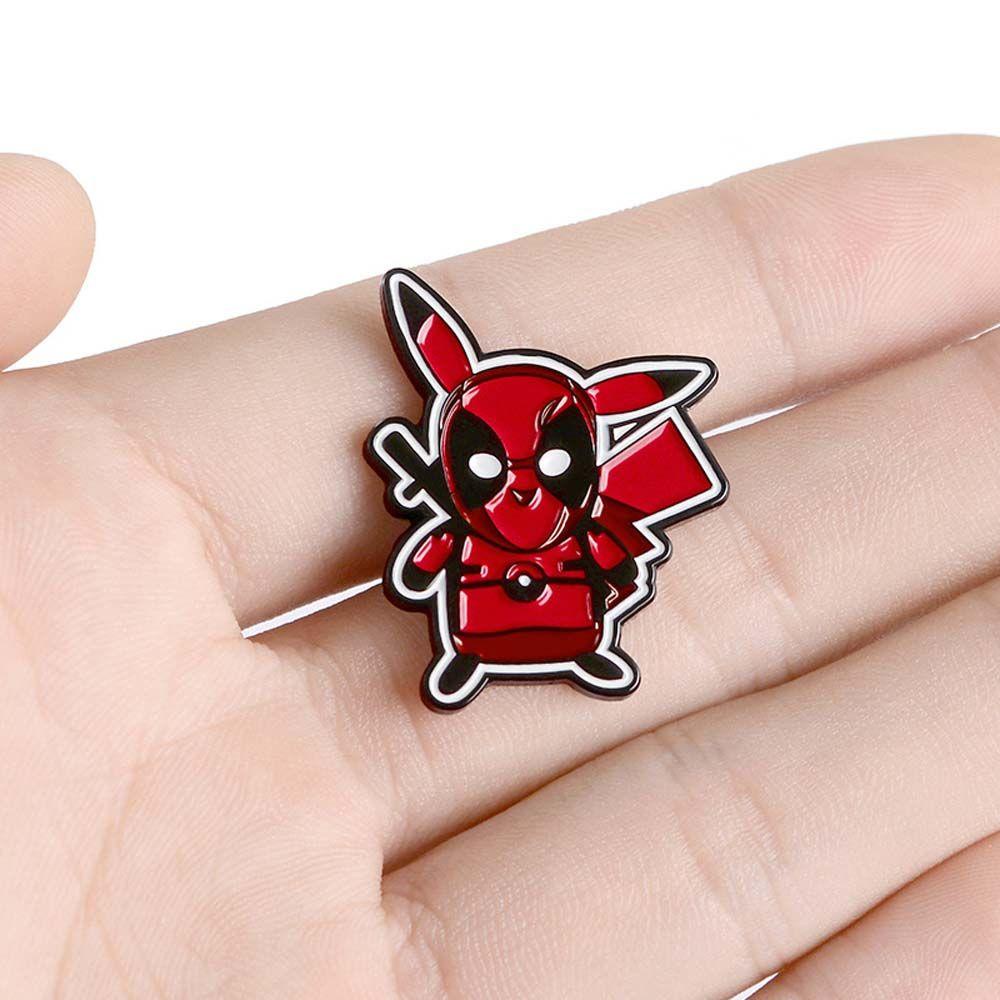 Ghim Cài Áo Hình Nhân Vật Deadpool Cổ Điển Cho Nữ