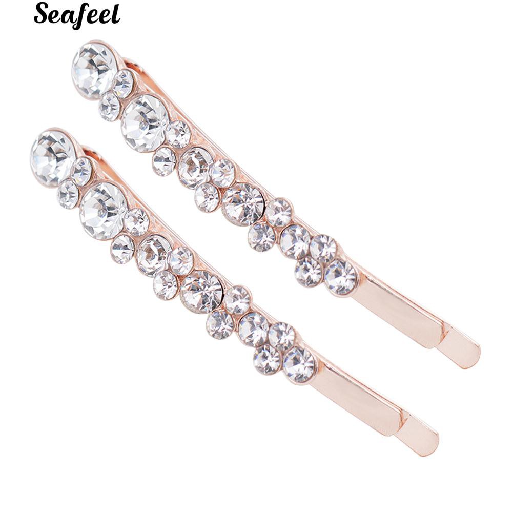 2 Kẹp tóc nữ đính đá sang trọng