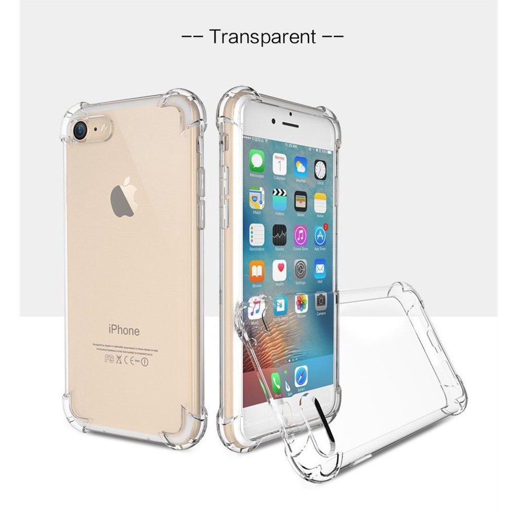 Ốp lưng nhựa TPU chống va đập cho iPhone X 6S 7 8 Plus iphone XR XS 11 Pro Max | BigBuy360 - bigbuy360.vn