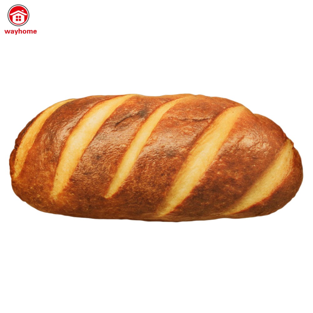 Gối mềm hình bánh mì 3D độc đáo dành cho bé