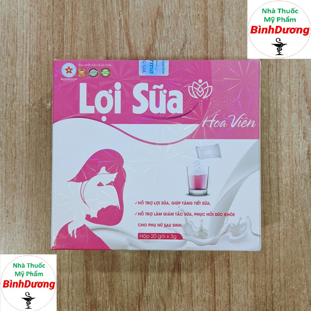 Tăng Tiết Sữa, Tăng Chất Lượng Sữa ✔️CHÍNH HÃNG✔️ Lợi Sữa Hoa Viên - Hỗ Trợ Giảm Tắc Tia Sữa, Phục Hồi Sức Khỏe Sau Sinh