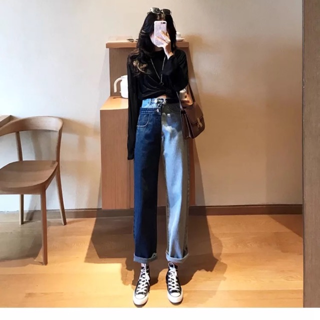 Quần chất phá cách mix màu Đậm-Nhạt (order)❤️❤️❤️