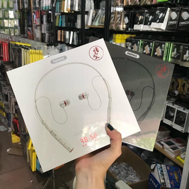 Tai nghe Bluetooth hai tai thể thao chống nước chính hãng Remax RB-S6 | BigBuy360 - bigbuy360.vn