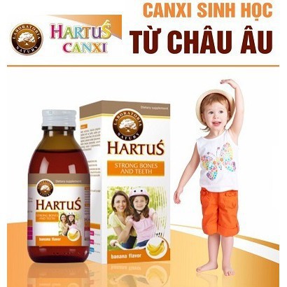 Canxi cho bé - Siro ăn ngon cho bé Hartus ❤️CHÍNH HÃNGBổ sung canxi cho trẻ từ 4 tháng, ăn ngon, hấp thu tốt - Mộc Diệp