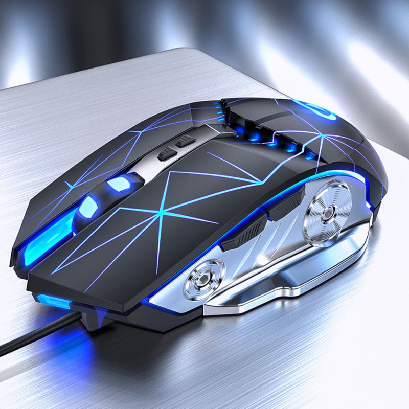 Chuột Quang Chơi Game Có Dây USB RGB Cho Lap