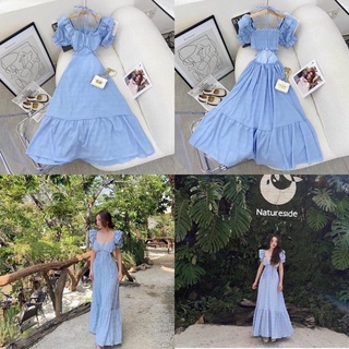 Đầm macxi voan xốp siêu yêu