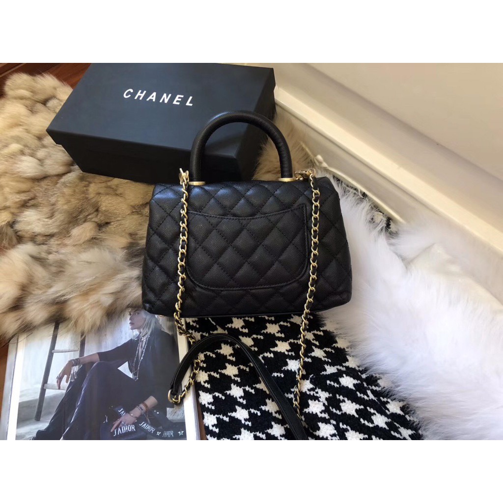 100% thiệt! Túi xách CHANEL CocoHandle có hai thông số kỹ thuật