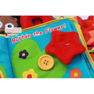 sách vải 3D "MY QUIET BOOK"