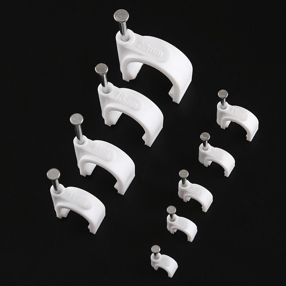 YIYU Kẹp Dây Cáp 4mm-25mm Cải Thiện Gia Dụng Kèm Móc Khóa Dây