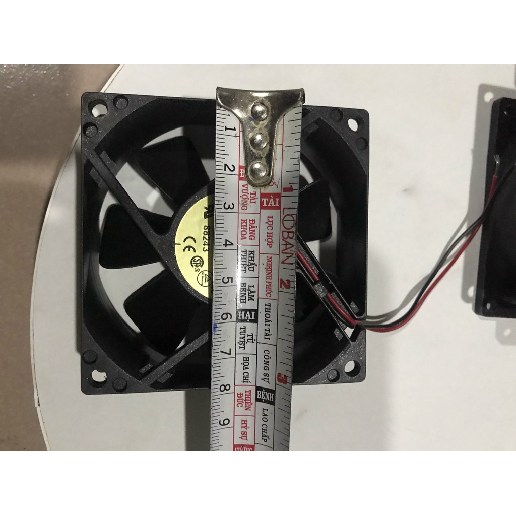 Quạt tản nhiệt 12v tản nhiệt chip led kích thước 80x80x1.5mm, làm mát, đèn chế thuỷ sinh