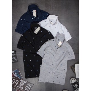 Áo thun POLO UNIQLO HỌA TIẾT, hàng xuất Nhật dư xịn, chất bao đẹp