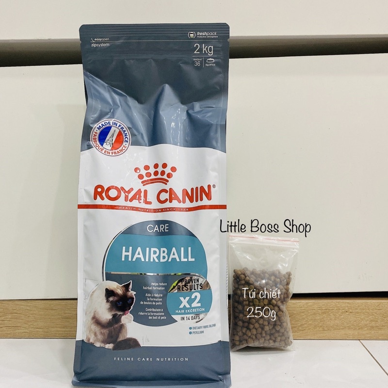 Gói chiết royal canin Hairball cho mèo