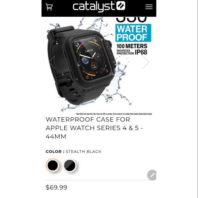 Case Apple Watch 4/5 hãng Catalyst