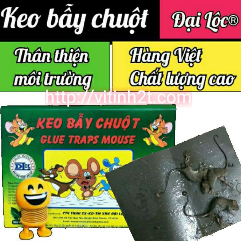 MIẾNG KEO DÍNH CHUỘT LOẠI TỐT ĐẠI LỘC