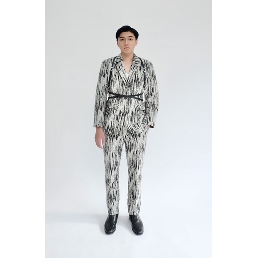 ÁO VEST VẢI SẦN EDWARD có 2 MÀU ĐEN SẦN VÀ XANH SẦN