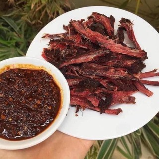2,5KG THỊT TRÂU GÁC BẾP HÀ GIANG