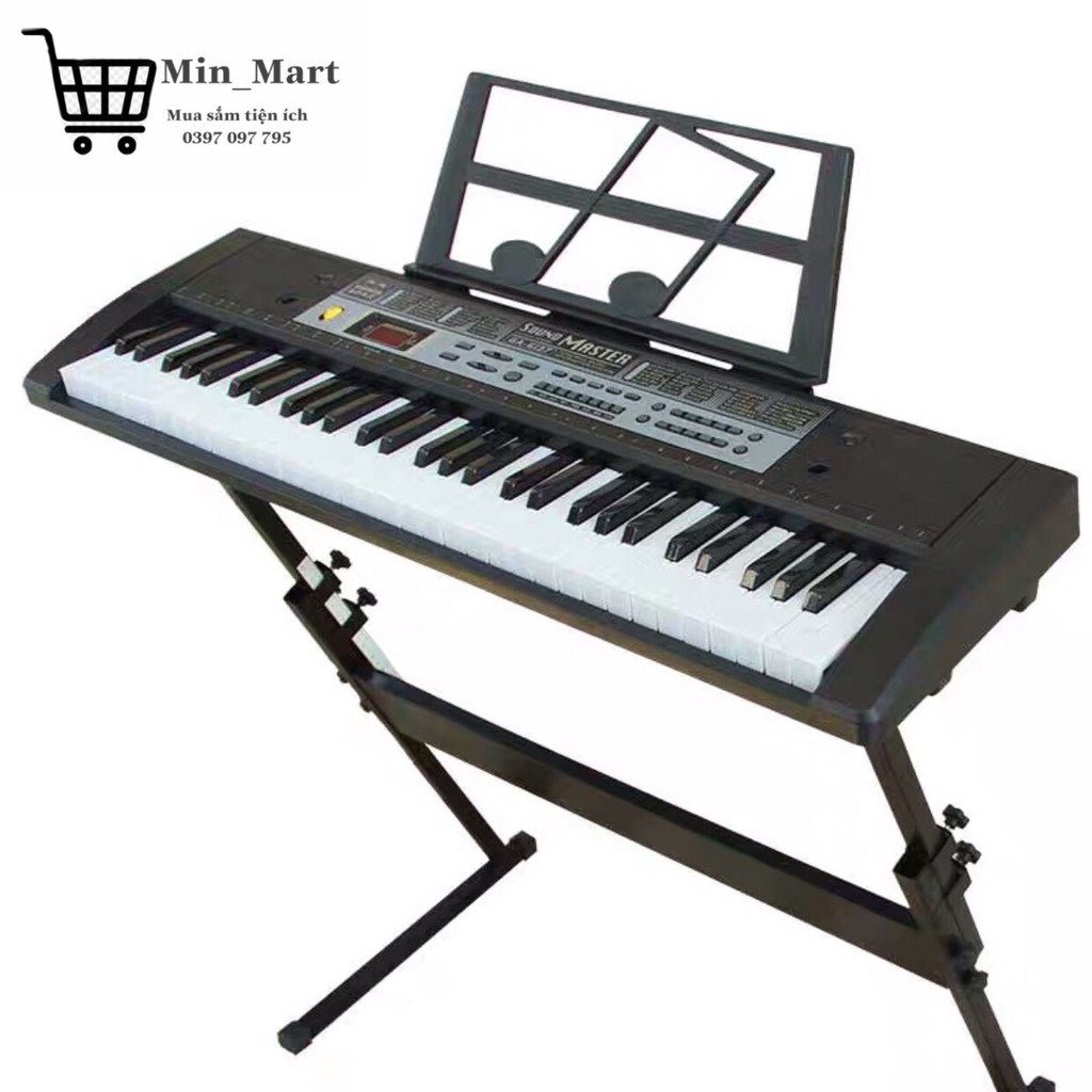 Đàn Piano Điện Tử Cho Người Mới Học Đàn Organ Electronic Keyboard 61 Phím