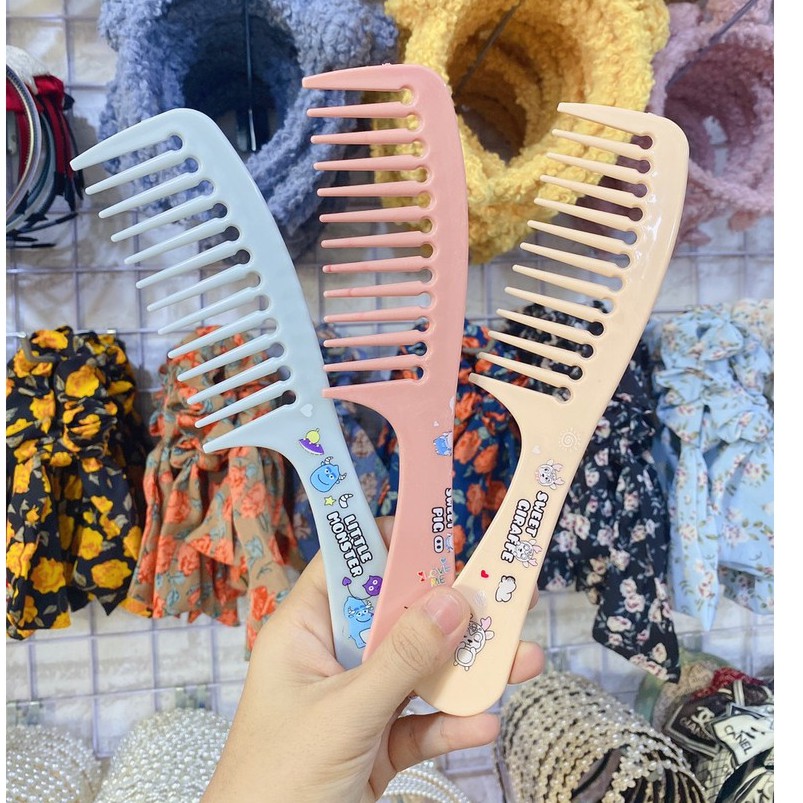 Lược chải tóc họa tiết hình thú dễ thương  6026