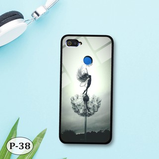 Ốp lưng kính Oppo A5s/ A7- hình 3D