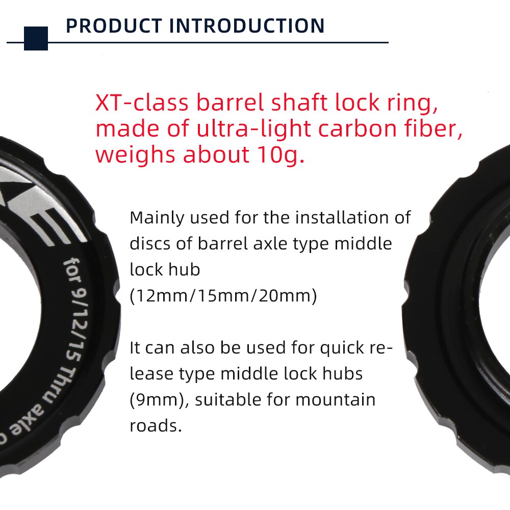 Vỏ ổ khóa đĩa trung tâm TANKE tháo gỡ nhanh chóng 9/ 12/ 15/ 20mm dành cho xe đạp