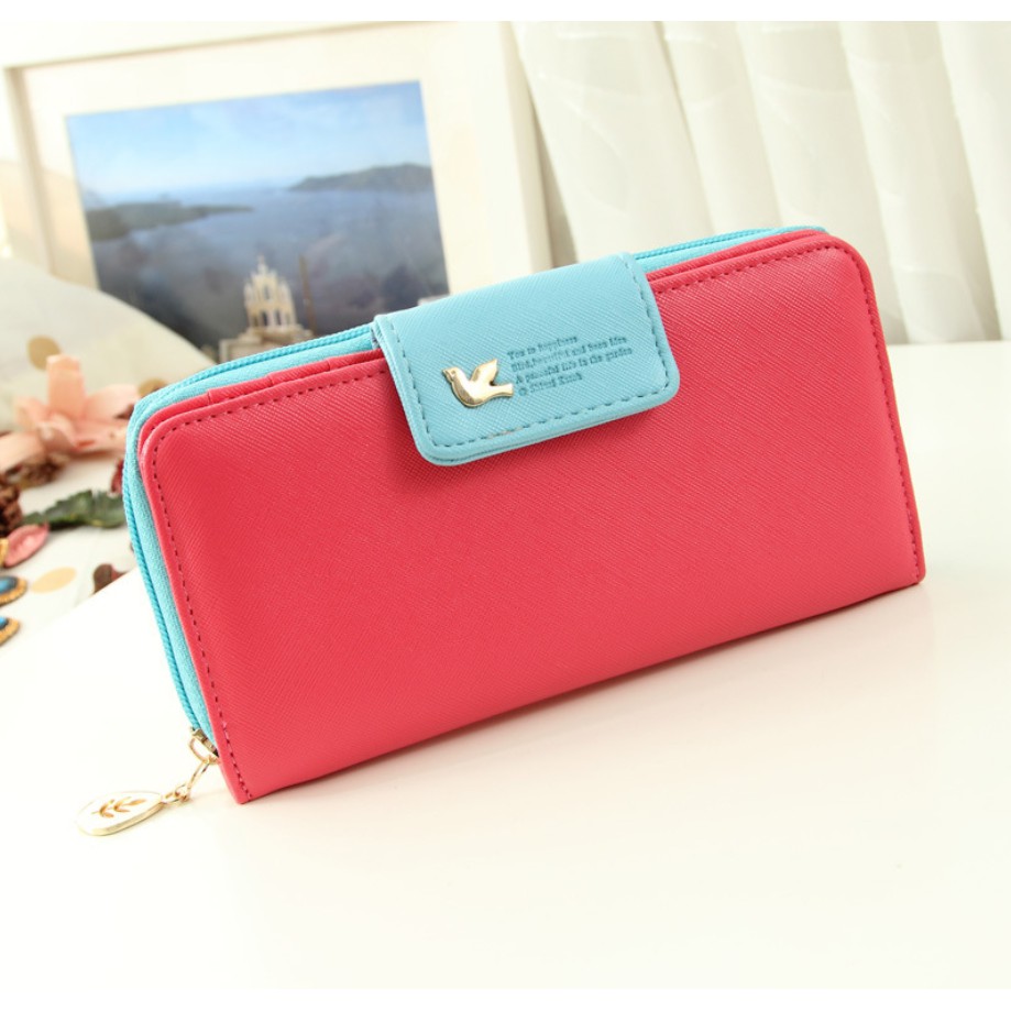 Ví Cầm Tay Phối Màu Cao Cấp | BigBuy360 - bigbuy360.vn