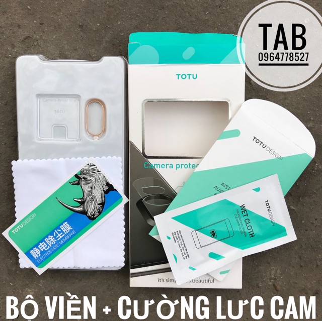 Bộ Viền Cam + Kính Cường Lực Cam TOTU - Chính Hãng