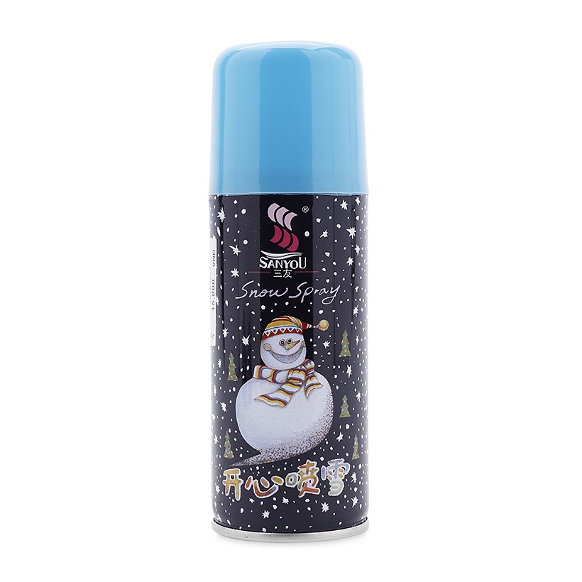 Bình Xịt Tuyết Giáng Sinh, Trang Trí Noel Loại Không Tan