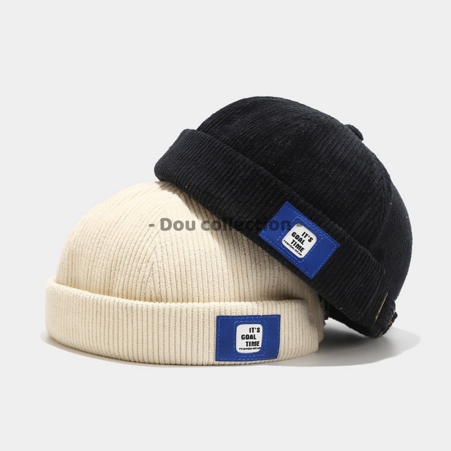 [Nowship2h] Mũ Nón (Miki Hat) Vải Nhung Tròn Dưa Hấu Không Vành Cao Cấp Unisex Phong Cách Rento - Demin - Mã NV035