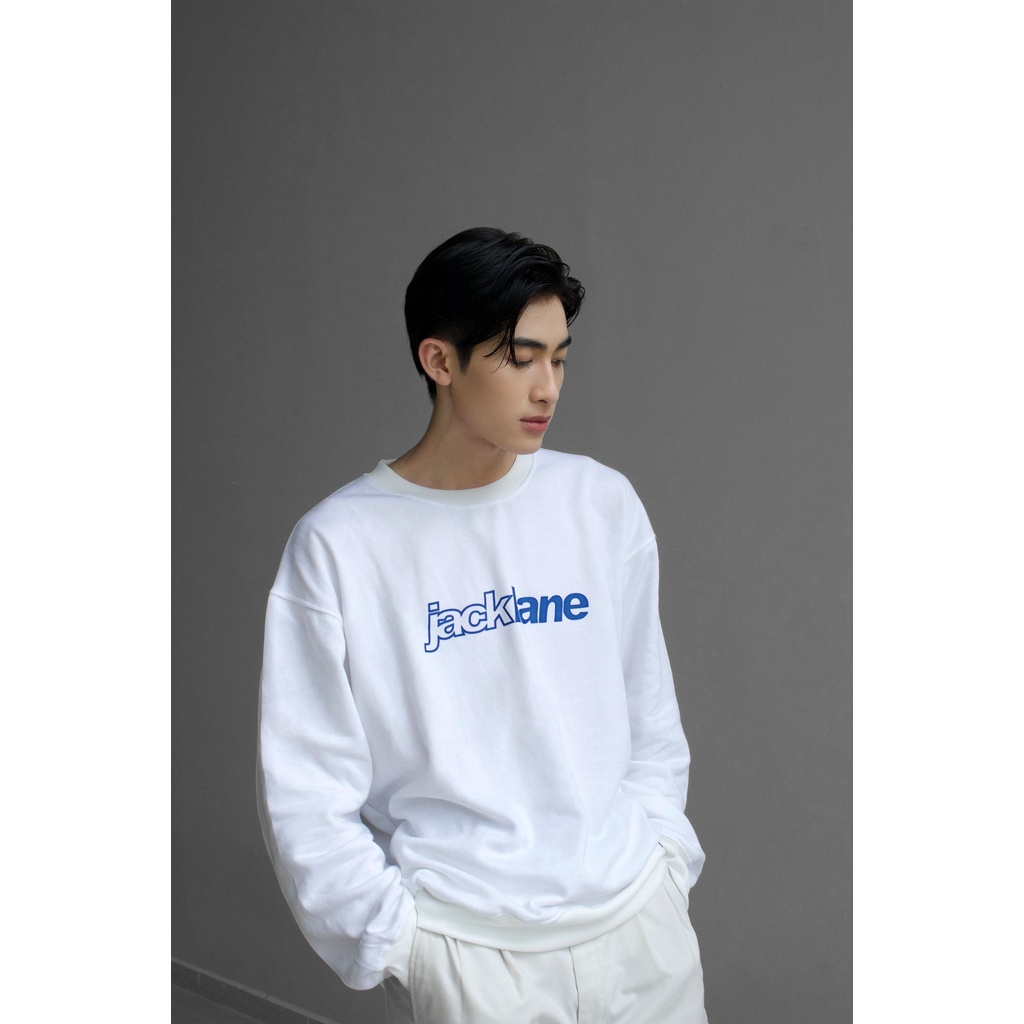 Áo Sweater Oversize Jack Lane ILLUSION, Áo nỉ dài tay form rộng nam nữ Jack Lane, Local Brand JACK LANE