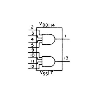 IC Chức Năng CD4082BE DIP14