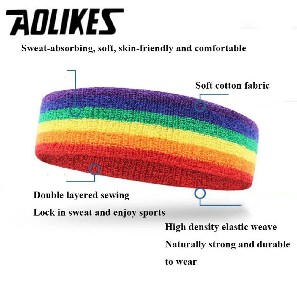 Băng Đô Thể Thao Co Giãn Thoáng Khí Thấm Hút Mồ Hôi Cho Nam Và Nữ