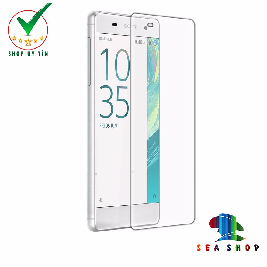 [TẶNG KÈM MIẾNG LAU] Combo 2 kính cường lực Sony Xperia XA - F3116 - Trong suốt - Cảm ứng mượt mà