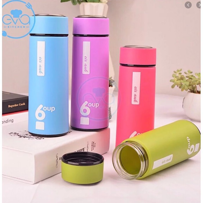 Thanh lý bình nước lõi thủy tinh 450ml 6oup