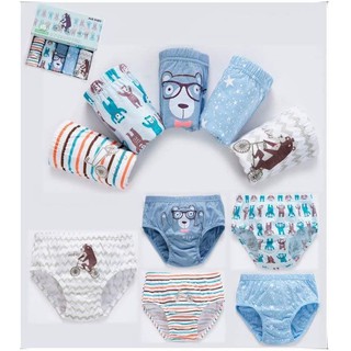 Set 5 quần chip tam giác bé trai xuất Hàn