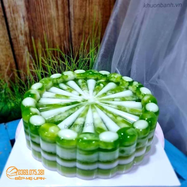 Khuôn silicon làm bánh Charlotte đổ rau câu nướng bánh hình tròn mặt trời to
