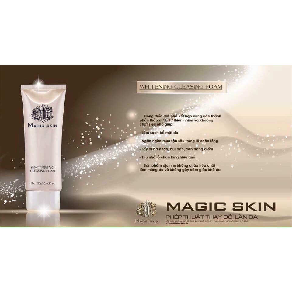 Sữa Rửa Mặt Ngừa Mụn Sáng Da mẫu cũ - Magic Skin | BigBuy360 - bigbuy360.vn
