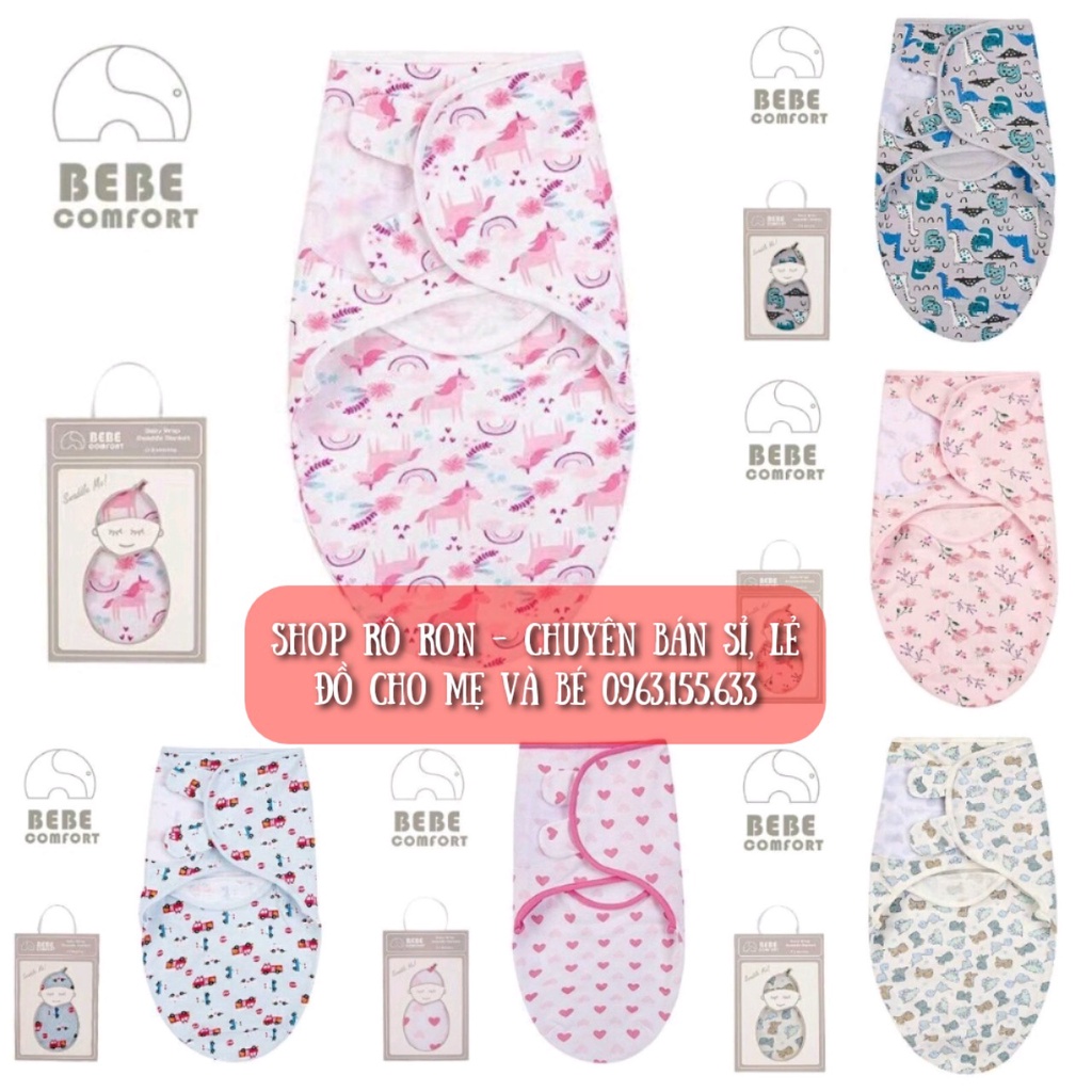 Ủ KÉN COTTON CAO CẤP CHỐNG GIẬT MÌNH BEBE COMFORT