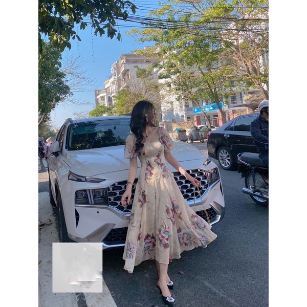 Váy hoa be siêu xinh