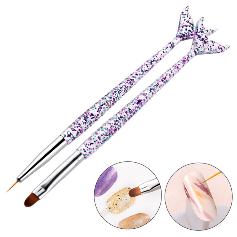Set 3 Cọ Vẽ Trang Trí Móng Tay Nghệ Thuật