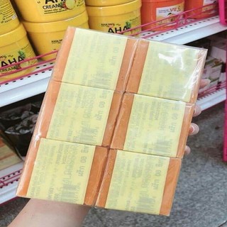 10 Xà phòng trắng da nghệ cam Thái Lan